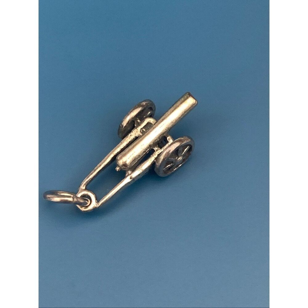 .925 Cannon Sterling Silver Jewelry Charm #vintage #revolution